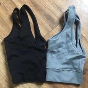 Alphalete vault bras
